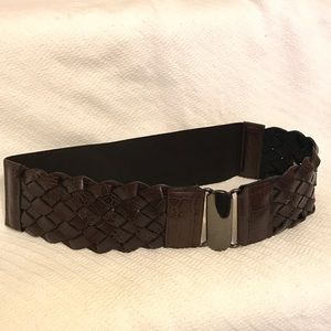 Brown Woven Belt